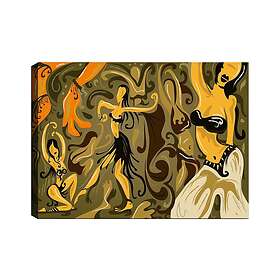 Dekorativ Canvastavla 70x100 cm Flerfärgad 441HPE1886