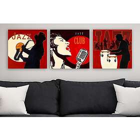 Canvastavla VP Italy 3-pack Flerfärgad 30x30 cm 564RMY1114