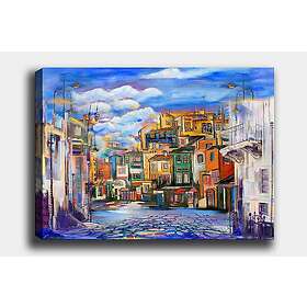 Dekorativ Canvastavla 70x100 cm Flerfärgad 441HPE2578