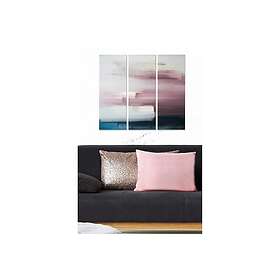 Dekorativ MDF-målning 3-Delar 20x50 cm Flerfärgad 553BNC3579