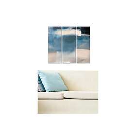Dekorativ MDF-målning 3-Delar 20x50 cm Flerfärgad 553BNC3575