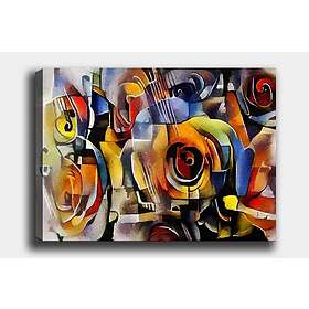Dekorativ Canvastavla 70x100 cm Flerfärgad 441HPE2610