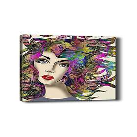 Dekorativ Canvastavla 50x70 cm Flerfärgad 529TCR1150