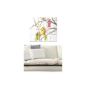 Dekorativ MDF-målning 3-Delar 20x50 cm Flerfärgad 553BNC3206