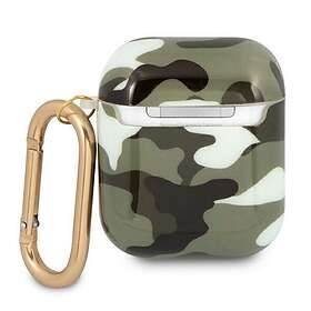 Guess Camo Collection Skal AirPods Khaki