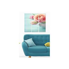 Dekorativ MDF-målning 3-Delar 20x50 cm Flerfärgad 553BNC3744