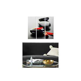 Dekorativ MDF-målning 3-Delar 20x50 cm Flerfärgad 553BNC3239