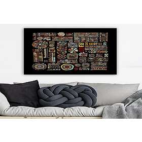 Dekorativ Canvastavla 70x100 cm Flerfärgad 441HPE2422