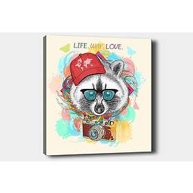 Dekorativ Canvastavla 70x100 cm Flerfärgad 441HPE1431