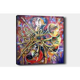 Dekorativ Canvastavla 70x100 cm Flerfärgad 441HPE1137