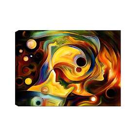 Dekorativ Canvastavla 70x100 cm Flerfärgad 441HPE2040