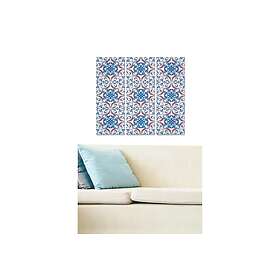 Dekorativ MDF-målning 3-Delar 20x50 cm Flerfärgad 553BNC3701