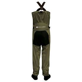 Seland 3 Layers Breathable Wader Grönt M Man