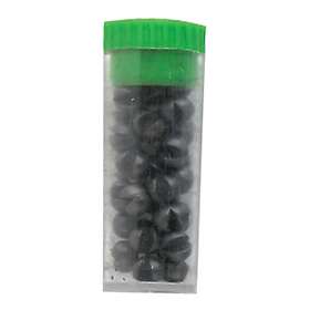 Evia Split Shot Tube Lead Assortment Svart 4.5 mm