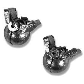 Ragot Clip On Plummet Lead Silver 10g