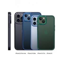 Plus iPhone 14 Skal Kameraram i Aluminiumlegering Svart