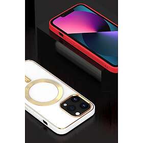 Boom iPhone 14 Pro Magsafe Läderskal Lila