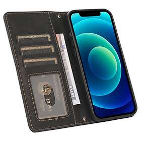 PRO iPhone 14 Plånboksfodral Flip Svart