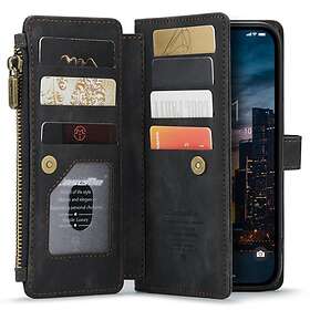 Zipper CASEME iPhone 14 Pro Plånboksfodral C30 Svart