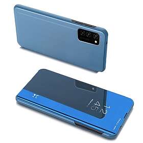 CLEAR View Galaxy A03s Skal Flip Blå