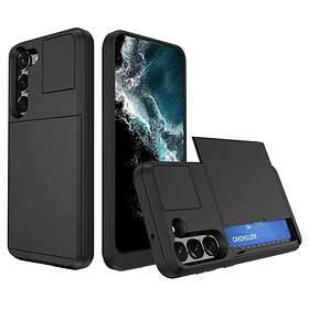 S23 Mobilskal Korthållare Anti-drop Svart