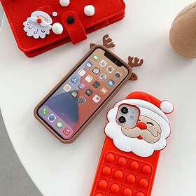 POP Reindeer It Silicone Skal iPhone 11 Brun