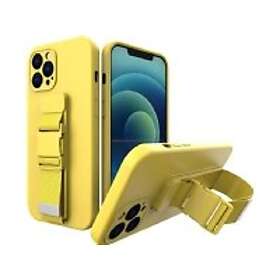 Rope Gel Airbag Skal Med Lanyard Galaxy A32 Gul