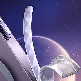 Kingxbar iPhone 14 Plus Skal Magsafe PQY Ice Crystal Grå