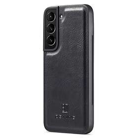 DG-Ming DG.MING Galaxy S23 Plånboksfodral 2in1 Äkta Läder Svart