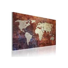 Tavla Världskarta 60x40 Artgeist sp. z o. TM-N2031