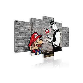 Tavla Super Mario Mushroom Cop Banksy 200x100 sp. z o. TM-N6407-DKX