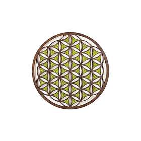 Geometric Canvastavla Grønn/Brun/Vit 931NTR1107