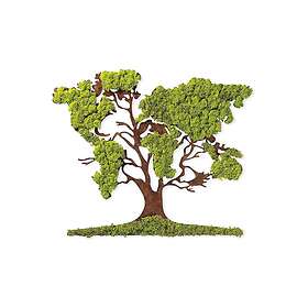 Tree 2 Canvastavla Grønn/Brun 931NTR1115