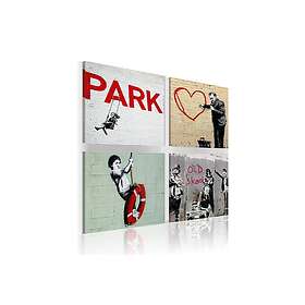 Tavla Banksy Urban Inspiration 40x40 sp. z o. TM-N1912
