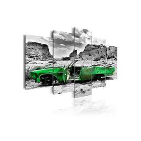 Tavla Green Retro Car At Colorado Desert 200x100 sp. z o. TM-N2741-DKX