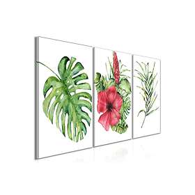 Tavla Red Hibiscus 3 Parts 120x60 sp. z o. TM-N8130