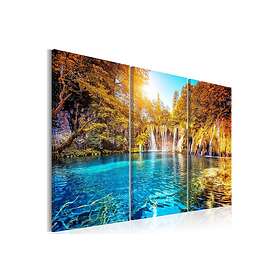 Tavla Waterfalls Of Sunny Forest 90x60 sp. z o. TM-N6645-DK