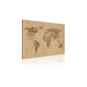 Tavla Gamla Världskarta 60x40 sp. z o. TM-N2032