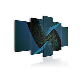 Tavla Dark Abstraction 100x50 sp. z o. TM-N1689