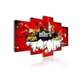 Tavla New York Comic 100x50 sp. z o. TM-N3282