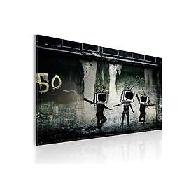 Tavla Tv Heads Dance Banksy 60x40 sp. z o. TM-N1794