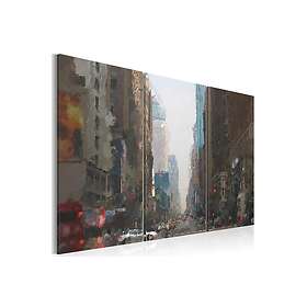 Tavla Rainy City Behind The Glass 120x80 sp. z o. TM-N2616-DKX