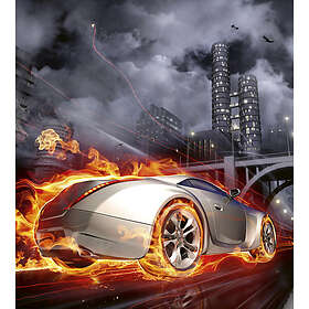 Dimex Tapet Car In Flames Non Woven 225x250 cm MS-3-0314