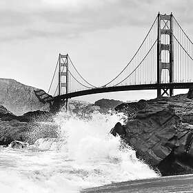 Idealdecor Tapet Non-Woven Golden Gate Bridge 967