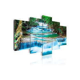 Tavla Blue Waterfall In Kanchanaburi Thailand 200x100 sp. z o. TM-N2776-DKX