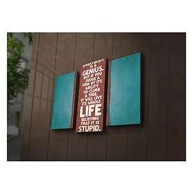 Dekorativ Canvasmålning LED-belysning 3 Delar Flerfärgad 254LED3222