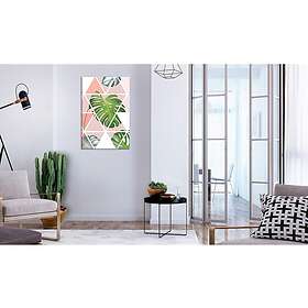 Tavla Geometric Monstera (1 Part) Vertical 60x90 sp. z o. TM-N8198-XL