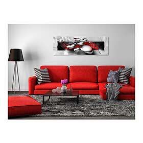 Tavla Shiny Stones (1 Part) Narrow Red 120x40 sp. z o. TM-N8097-DKX