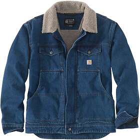 Carhartt Relaxed Denim Sherpa Lined Jacket (Homme)