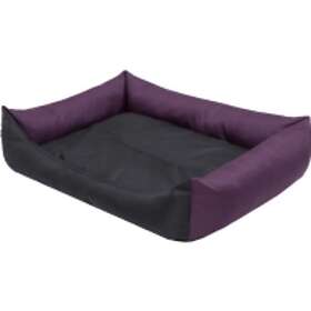 Hobbydog L (R1) BED ECO BURGUNDY SIDES, BLACK MATTRESS